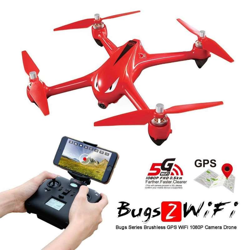 Bugs 2 QuadCopter Drone Wifi Camera