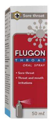 Flugon Sore Throat Oral Spray 50ml