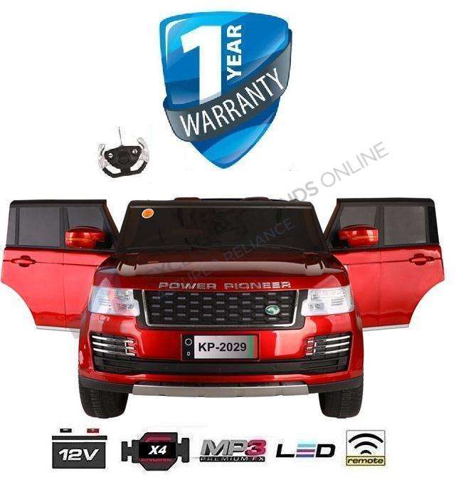 Kids Electric Ride On Car Rover Style SUV XXL - Red
