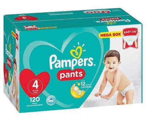 Pampers Active Baby Pants Maxi Size 4 Mega Box 120s
