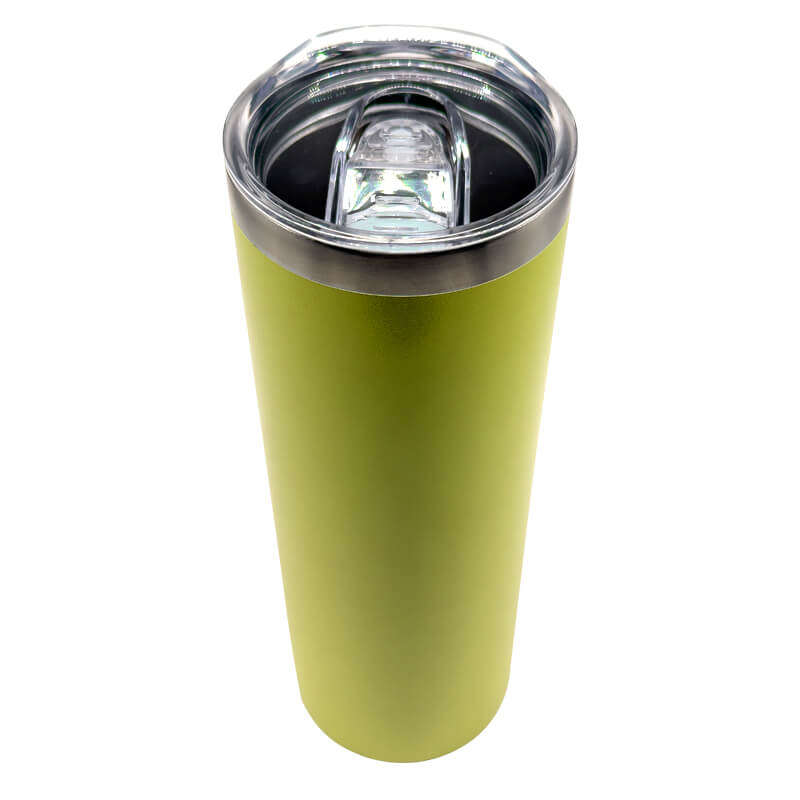 Yellow Skinny Tumbler 590ml (20oz) Skinny Double Wall Stainless Steel for Corporate Branded or Pe...