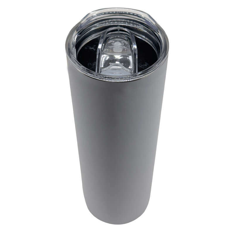 White Skinny Tumbler 590ml (20oz) Skinny Double Wall Stainless Steel for Corporate Branded or Per...