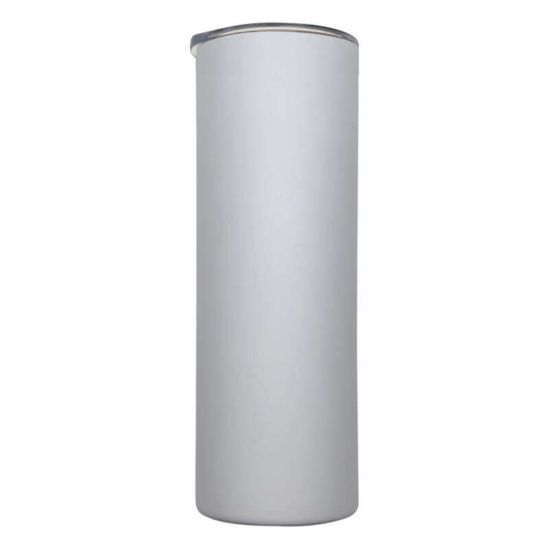 White Skinny Tumbler 590ml (20oz) Skinny Double Wall Stainless Steel for Corporate Branded or Per...