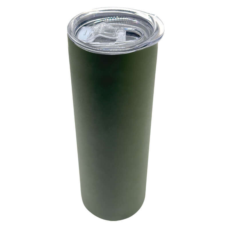 Camo Khaki Skinny Tumbler 590ml (20oz) Skinny Double Wall Stainless Steel for Corporate Branded o...