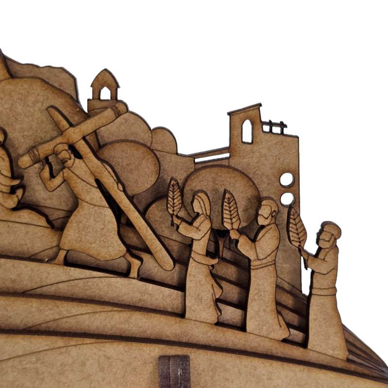 Christian Easter Story Nativity Scene Decoration: A Journey Through the Easter Period (Basic DIY ...