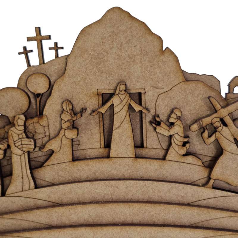 Christian Easter Story Nativity Scene Decoration: A Journey Through the Easter Period (Basic DIY ...