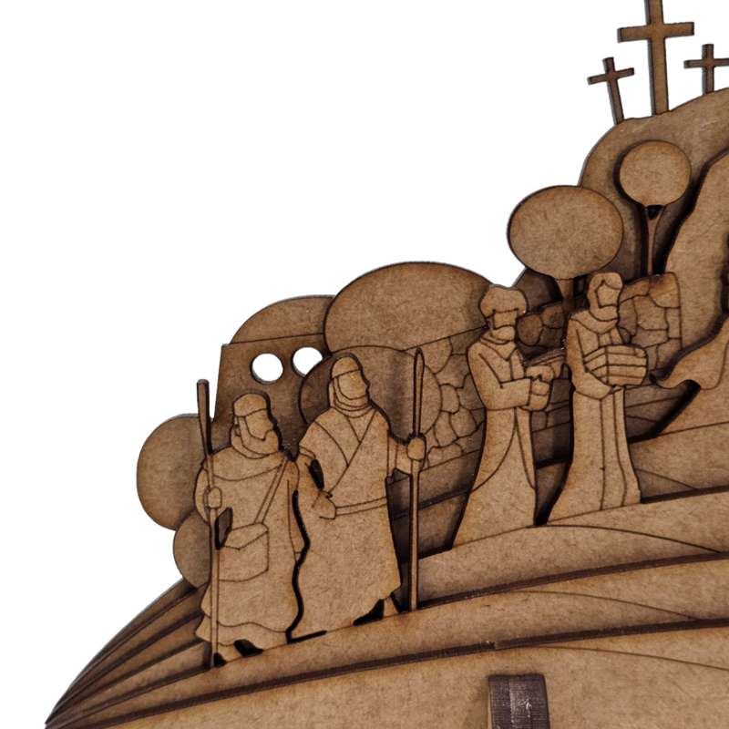 Christian Easter Story Nativity Scene Decoration: A Journey Through the Easter Period (Basic DIY ...