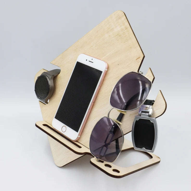 Basic Nightstand Organiser with Keyring