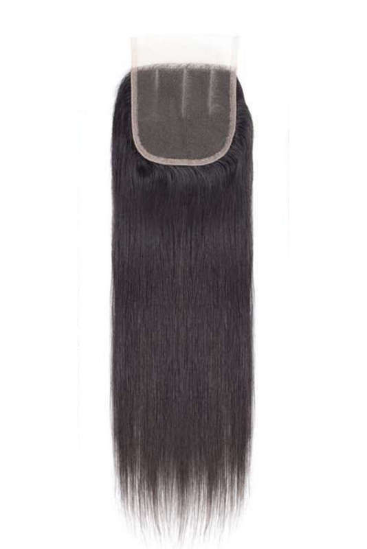 Ossilee Peruvian 9A Stw Lace Closure - NATURAL / 12