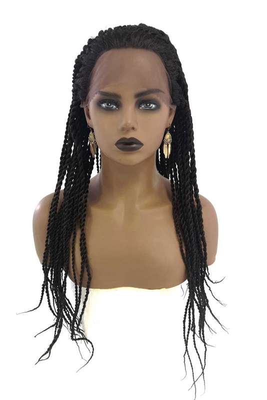 Spice Girls Lotas 3007 Braided Lace Front Wig - 2