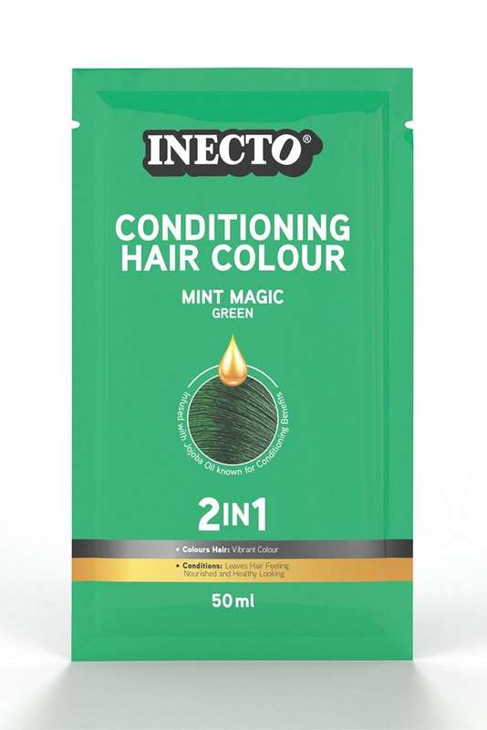 Inecto 2In1Color Conditioner 50Ml Mint Magic