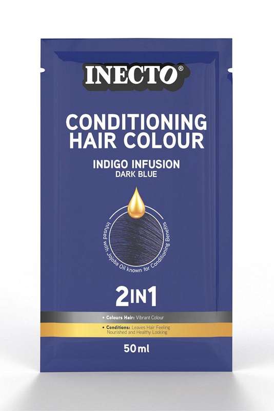 Inecto 2In1Color Conditioner 50Ml Indigo Infusion