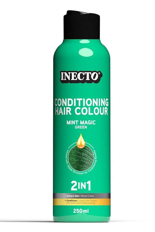 Inecto 2In1Color Conditioner 250Ml Mint Magic