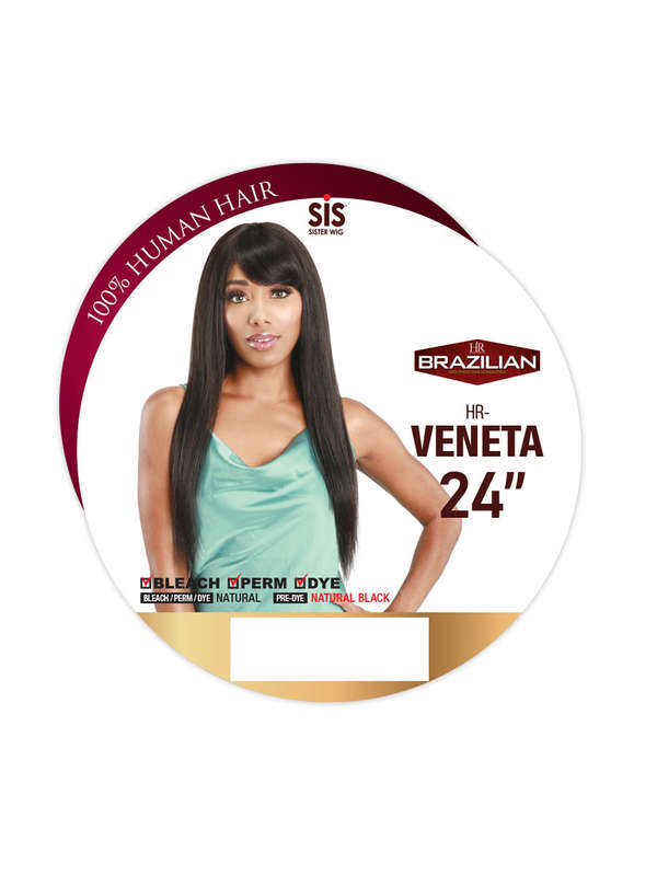 VENETA 24 Brazilian Straight Hair Wig