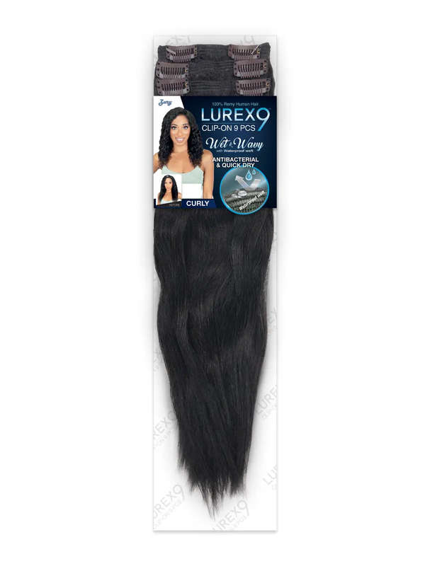 Lurex CLIP-ON Wet & Wavy 9 Piece Curly