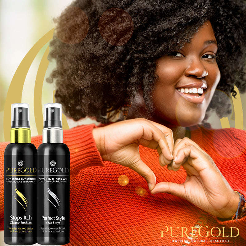 Pure Gold Anti Itch & Odour Styling Spray