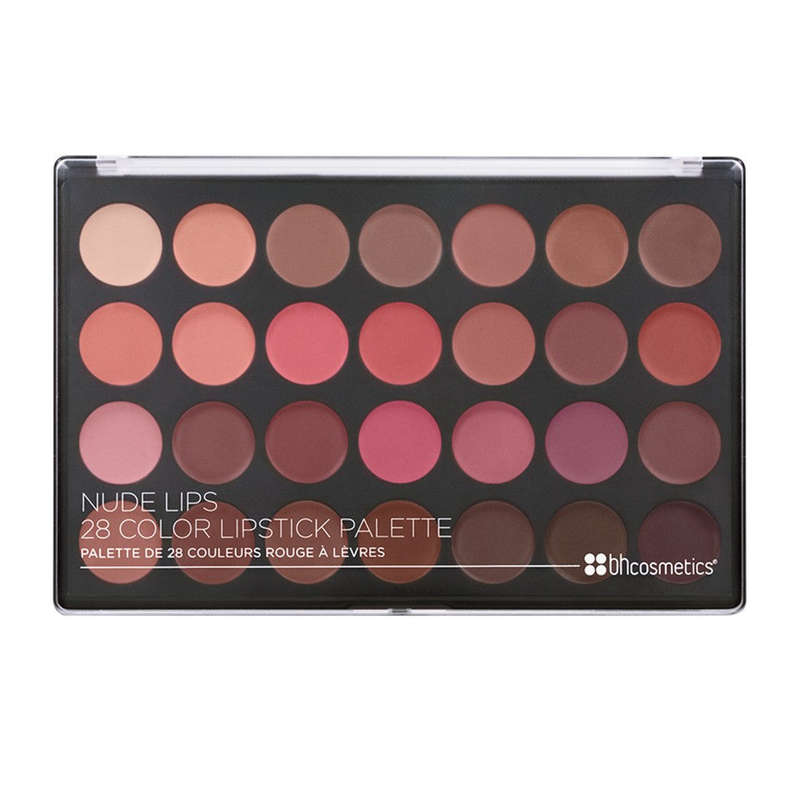 BH Cosmetics Nude Lips - 28 Color Lipstick Palette
