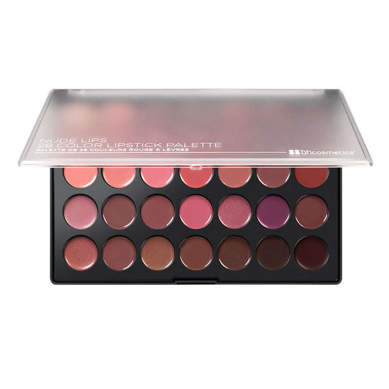 BH Cosmetics Nude Lips - 28 Color Lipstick Palette