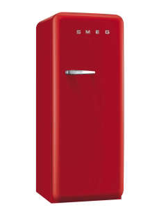 Smeg 60cm Retro Refrigerator Right Hinged Various Colours FAB28R1 - Fiery Red