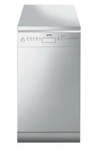 Smeg 45cm Dishwasher Slim-Line DW45QXSA - `Silver