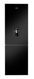 Defy 348L Black Glass Fridge with Water Dispenser DAC652