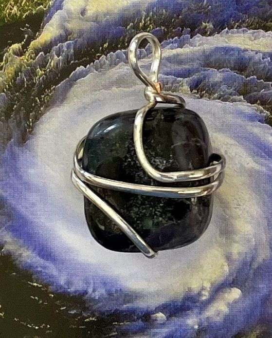 Amethyst Wire Wrapped Pendants