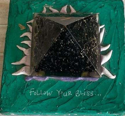 Black Tourmaline Orgonite Pyramid