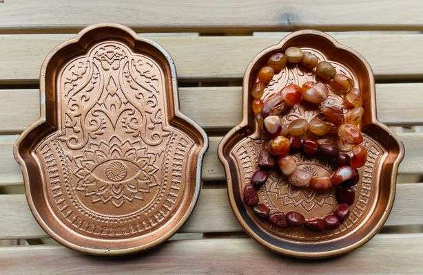 Hamsa Hand Display Plates