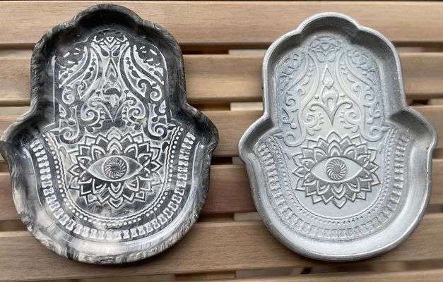 Hamsa Hand Display Plates