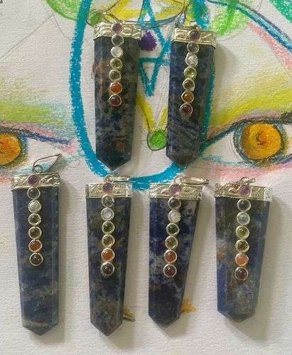 Lapis Lazuli Chakra Pendant