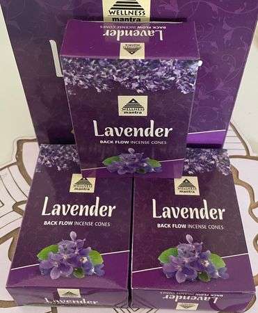 Mantra Lavender Backflow Incense