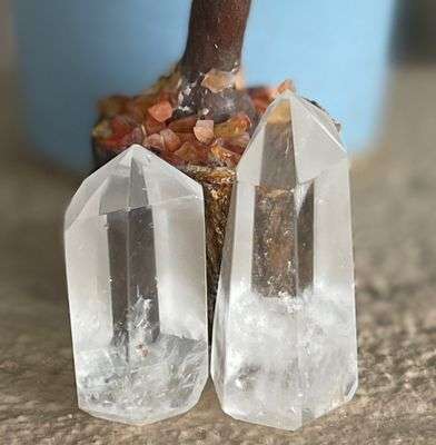 Natural Himalayan Quartz Crystal Points