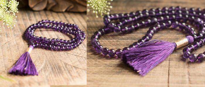Amethyst Jap Mala