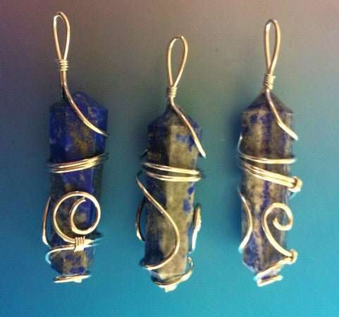 Assorted Wire Wrap Pendants