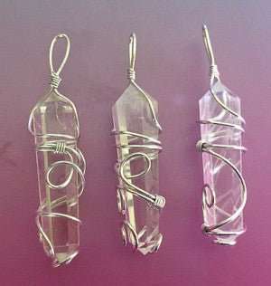 Assorted Wire Wrap Pendants