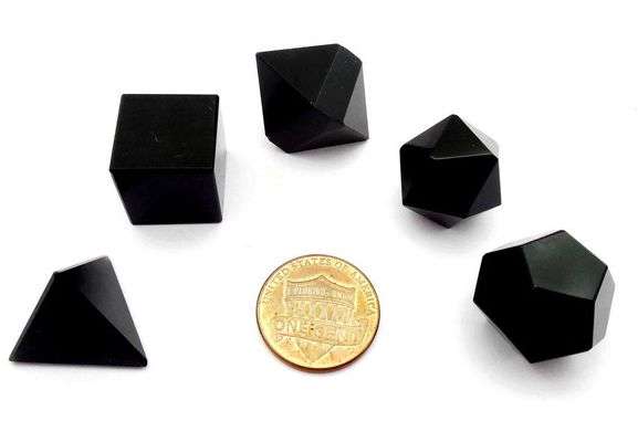 Black Obsidian Sacred Geometry