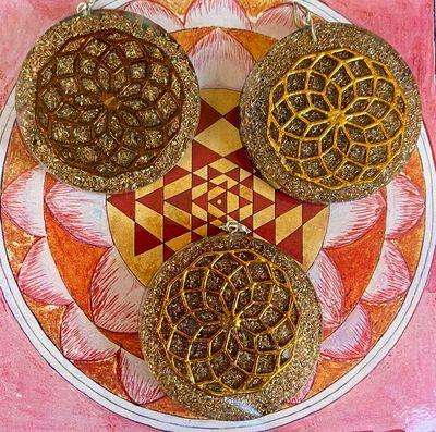 Flower of Life Orgone Pendants