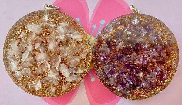 Flower of Life Orgone Pendants