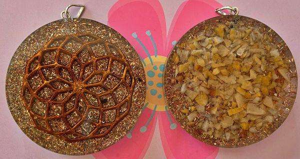 Flower of Life Orgone Pendants