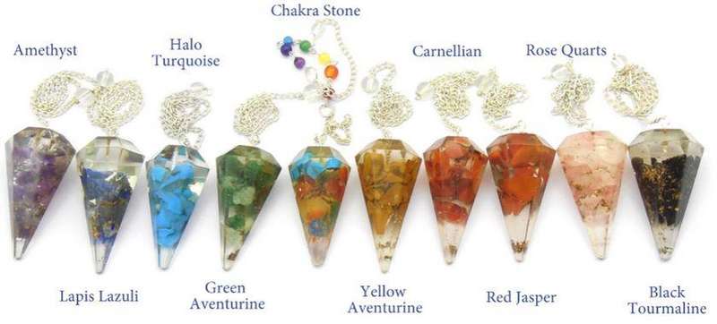 Orgone Chakra Pendulums