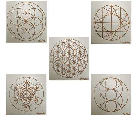 Sacred Geometry Crystal Grids
