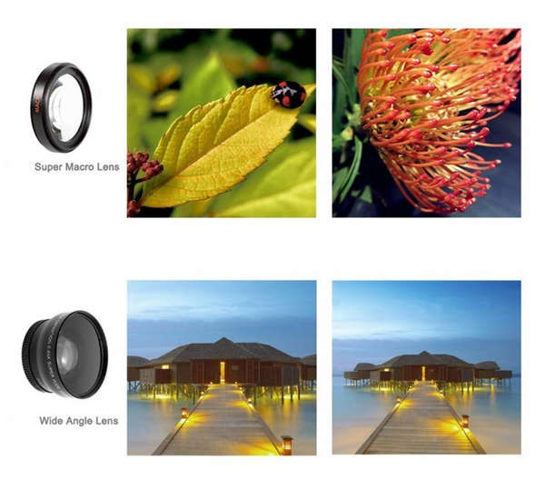 2 in 1 Lens Kit - Macro & Wide - OPEN BOX