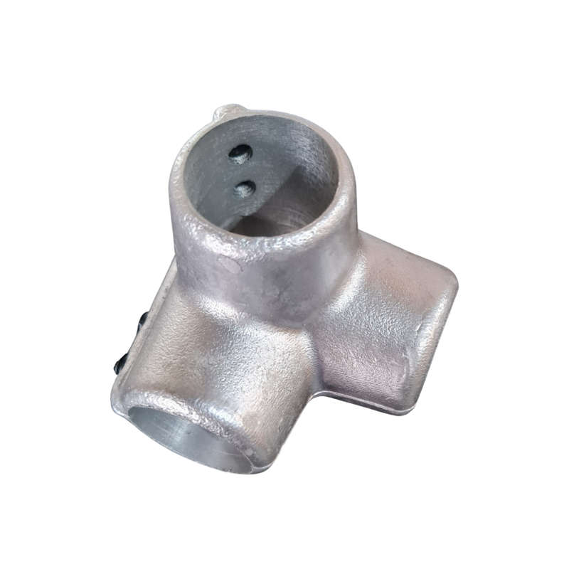 3-Way corner Fitting 27mmID Pipe Clamp with grub screw