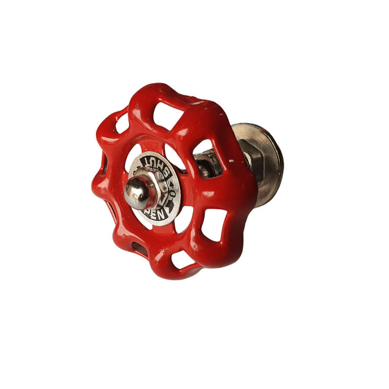 Red handwheel 20mm