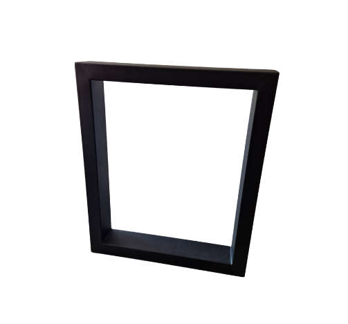 Steel Table Legs 730x600mm - Rectangular Tubing