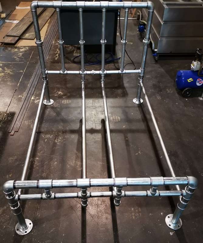 Pipe beds in 50x32mm pipe size format - Various options