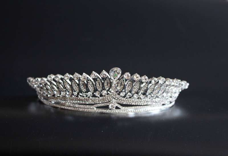 Artificial Crystal Wedding Bridal Tiara Crown For Girl/Women
