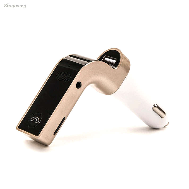 Car Kit Bluetooth Handsfree FM Transmitter Radio MP3  USB Charger