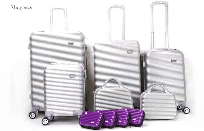 Luxury ABS Lightweight Design 10 Piece Luggage Set
