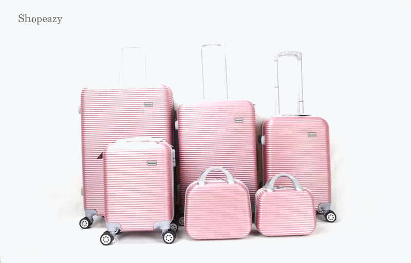 Luxury ABS Lightweight Design 10 Piece Luggage Set